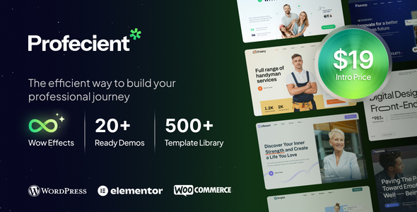 Profecient Preview Wordpress Theme - Rating, Reviews, Preview, Demo & Download