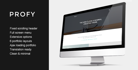 Profy Preview Wordpress Theme - Rating, Reviews, Preview, Demo & Download