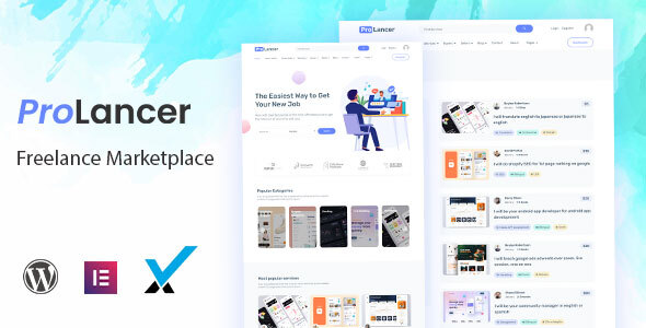 Prolancer Preview Wordpress Theme - Rating, Reviews, Preview, Demo & Download