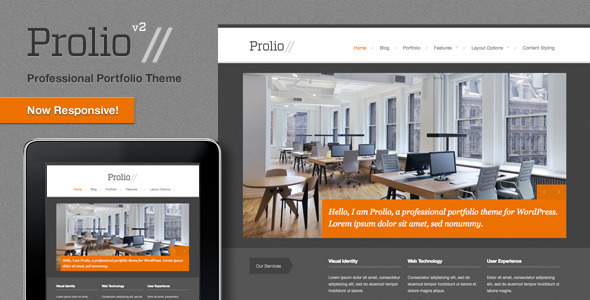 Prolio Preview Wordpress Theme - Rating, Reviews, Preview, Demo & Download