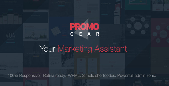 PromoGear Preview Wordpress Theme - Rating, Reviews, Preview, Demo & Download