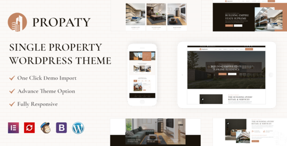 Propaty Preview Wordpress Theme - Rating, Reviews, Preview, Demo & Download