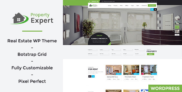Property Expert Preview Wordpress Theme - Rating, Reviews, Preview, Demo & Download