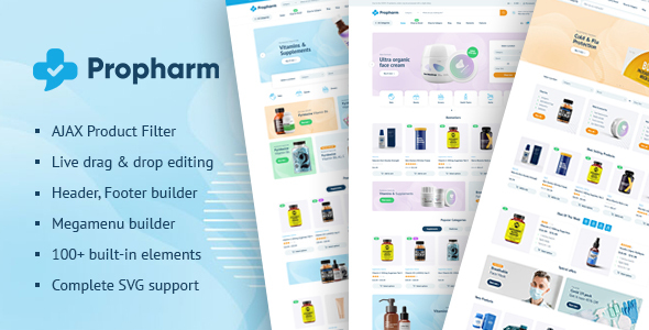 Propharm Preview Wordpress Theme - Rating, Reviews, Preview, Demo & Download