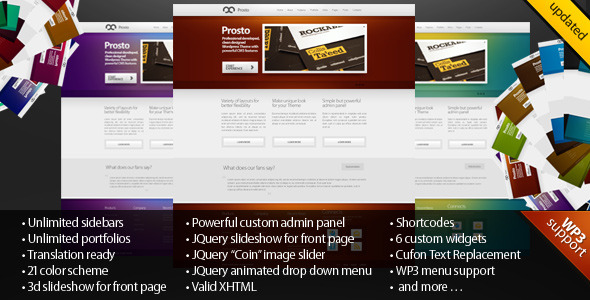 Prosto Preview Wordpress Theme - Rating, Reviews, Preview, Demo & Download
