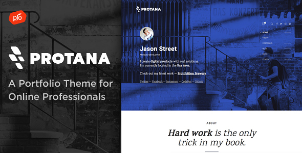 Protana Preview Wordpress Theme - Rating, Reviews, Preview, Demo & Download