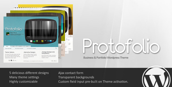 Protofolio Business Preview Wordpress Theme - Rating, Reviews, Preview, Demo & Download