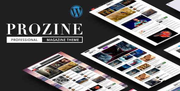 Prozine Preview Wordpress Theme - Rating, Reviews, Preview, Demo & Download