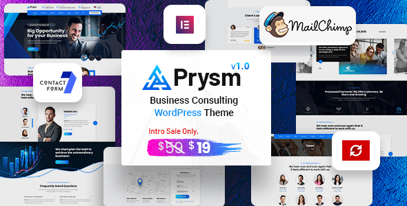 Prysm Preview Wordpress Theme - Rating, Reviews, Preview, Demo & Download