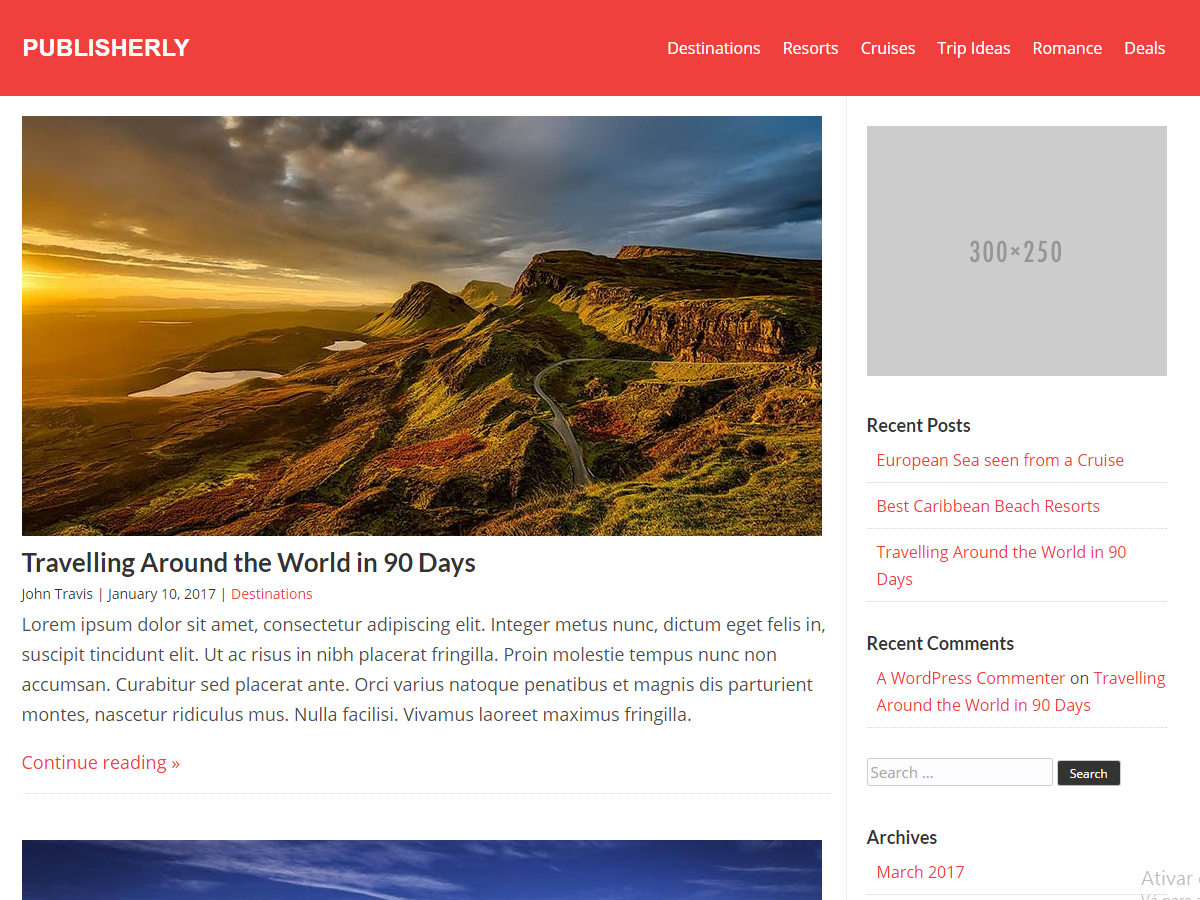 Publisherly Preview Wordpress Theme - Rating, Reviews, Preview, Demo & Download