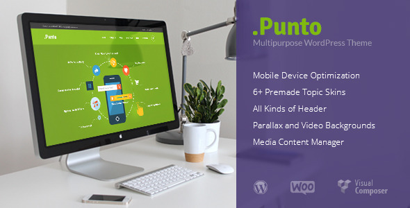 Punto Preview Wordpress Theme - Rating, Reviews, Preview, Demo & Download