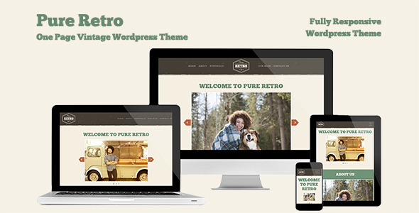Pure Retro Preview Wordpress Theme - Rating, Reviews, Preview, Demo & Download