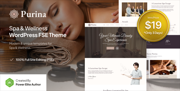 Purina Preview Wordpress Theme - Rating, Reviews, Preview, Demo & Download