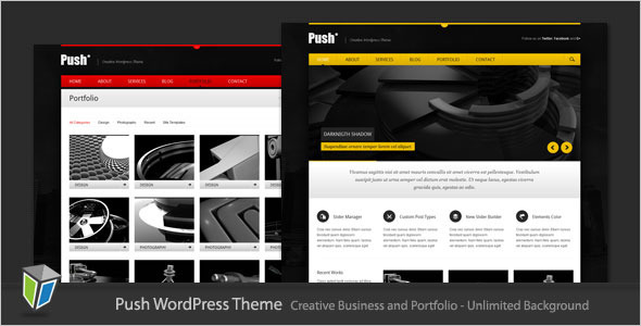 Push Preview Wordpress Theme - Rating, Reviews, Preview, Demo & Download