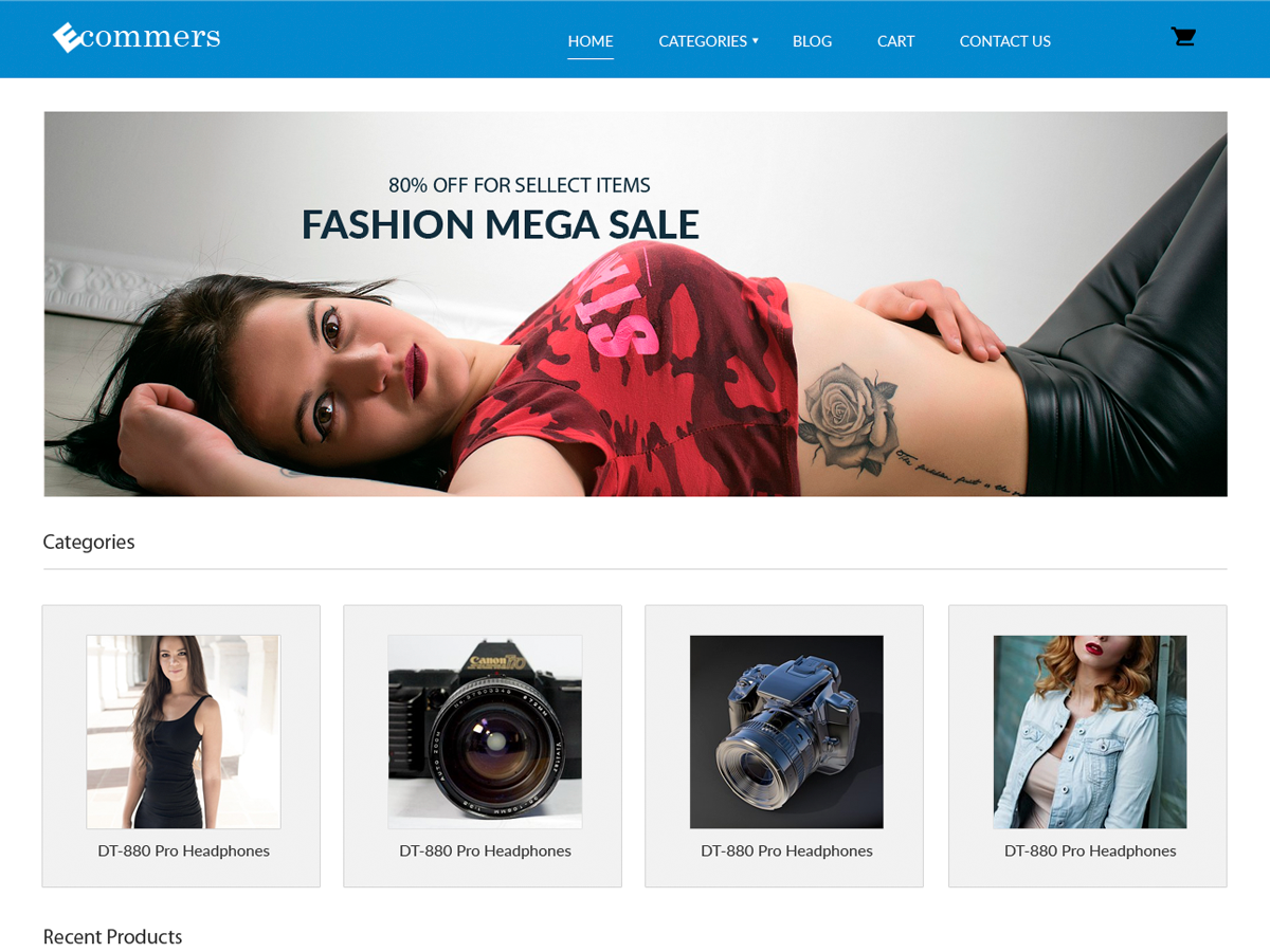 Pxt Ecommerce Preview Wordpress Theme - Rating, Reviews, Preview, Demo & Download