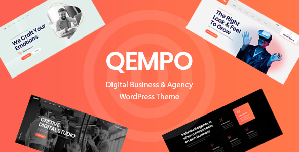 Qempo Preview Wordpress Theme - Rating, Reviews, Preview, Demo & Download