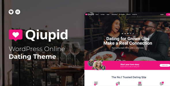 Qiupid Preview Wordpress Theme - Rating, Reviews, Preview, Demo & Download
