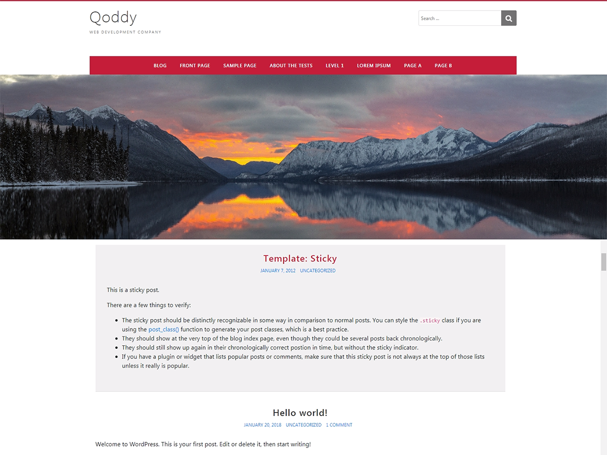 Qoddy Preview Wordpress Theme - Rating, Reviews, Preview, Demo & Download