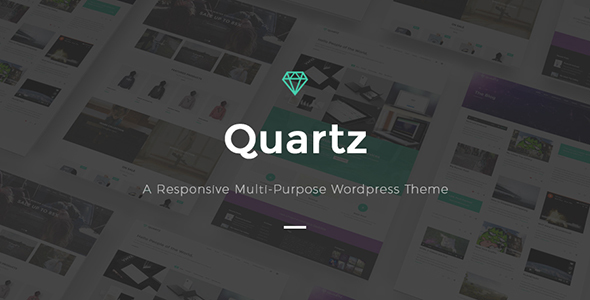 Quartz Preview Wordpress Theme - Rating, Reviews, Preview, Demo & Download