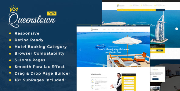 QueensTown Preview Wordpress Theme - Rating, Reviews, Preview, Demo & Download