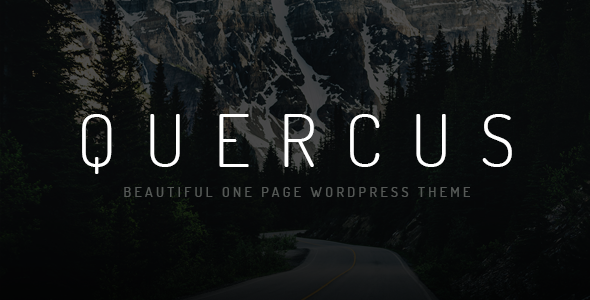 Quercus Preview Wordpress Theme - Rating, Reviews, Preview, Demo & Download