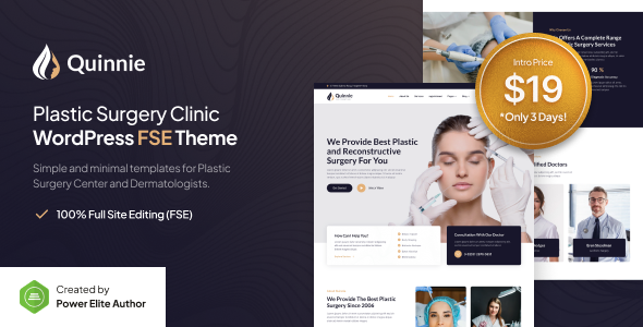 Quinnie Preview Wordpress Theme - Rating, Reviews, Preview, Demo & Download