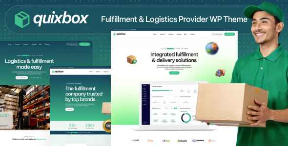 Quixbox Preview Wordpress Theme - Rating, Reviews, Preview, Demo & Download