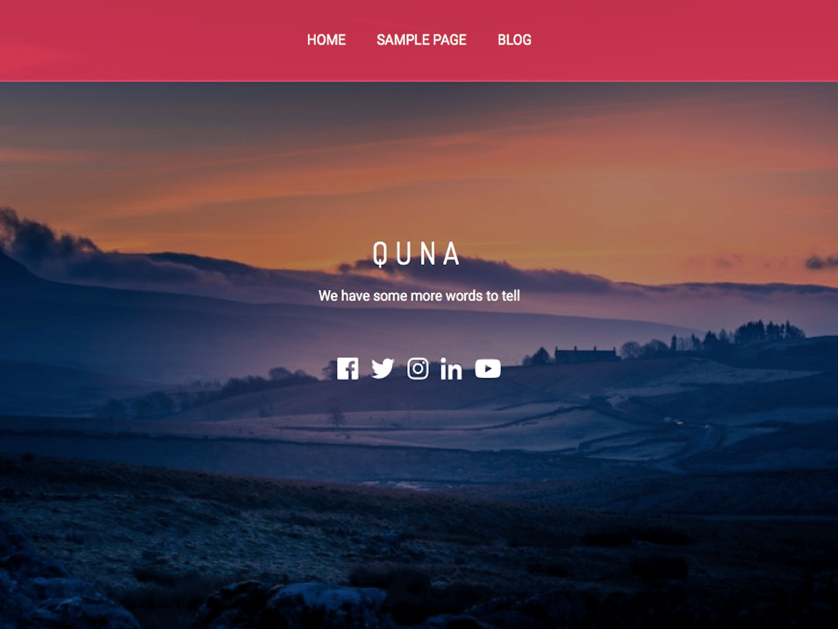 Quna Preview Wordpress Theme - Rating, Reviews, Preview, Demo & Download