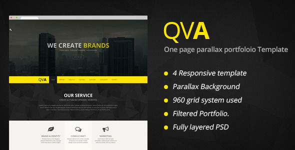 QVA Preview Wordpress Theme - Rating, Reviews, Preview, Demo & Download