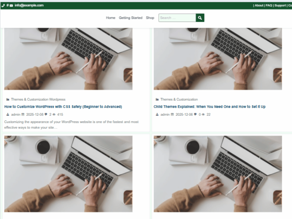 Rabbit Lite Preview Wordpress Theme - Rating, Reviews, Preview, Demo & Download