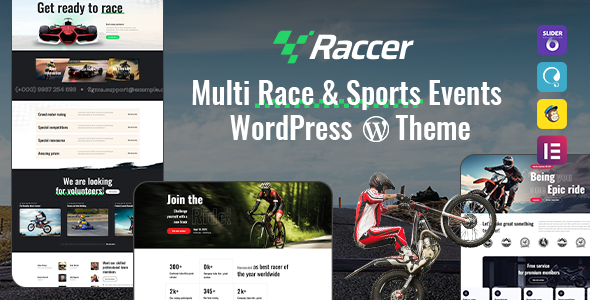 Raccer Preview Wordpress Theme - Rating, Reviews, Preview, Demo & Download