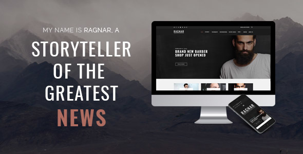 Ragnar Blog Preview Wordpress Theme - Rating, Reviews, Preview, Demo & Download