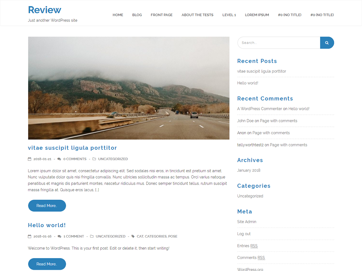 Raleway Lite Preview Wordpress Theme - Rating, Reviews, Preview, Demo & Download