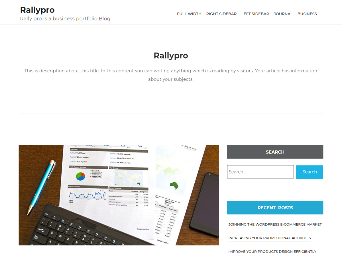 Rallypro Preview Wordpress Theme - Rating, Reviews, Preview, Demo & Download