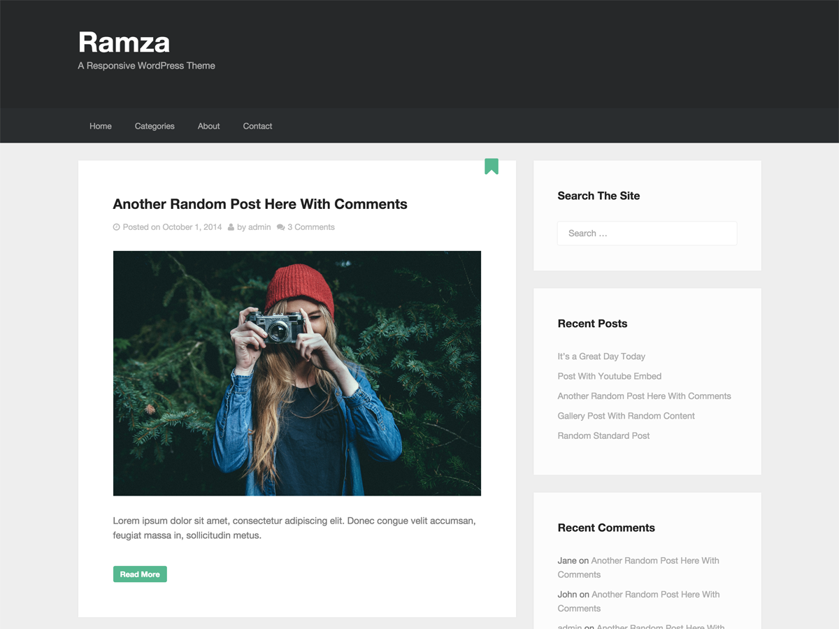 Ramza Preview Wordpress Theme - Rating, Reviews, Preview, Demo & Download