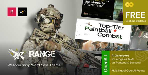 Range Preview Wordpress Theme - Rating, Reviews, Preview, Demo & Download