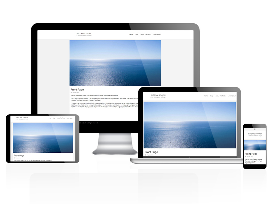 Rational Start Preview Wordpress Theme - Rating, Reviews, Preview, Demo & Download
