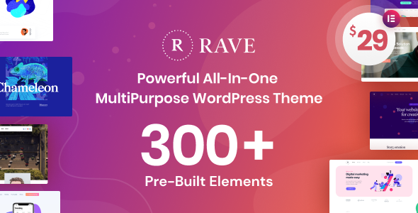 Rave Preview Wordpress Theme - Rating, Reviews, Preview, Demo & Download