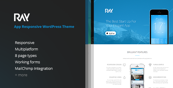 Ray Preview Wordpress Theme - Rating, Reviews, Preview, Demo & Download