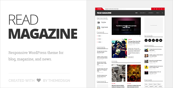 ReadMagazine Preview Wordpress Theme - Rating, Reviews, Preview, Demo & Download