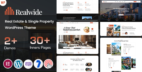Realwide Preview Wordpress Theme - Rating, Reviews, Preview, Demo & Download