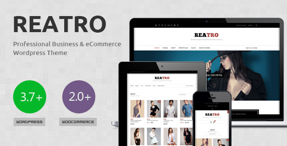 Reatro Multi Preview Wordpress Theme - Rating, Reviews, Preview, Demo & Download