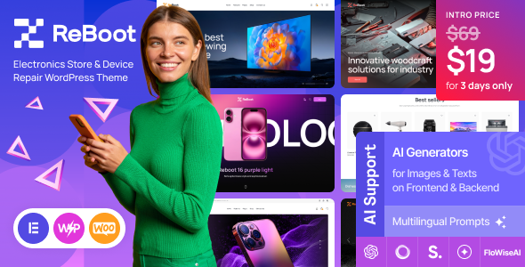 Reboot Preview Wordpress Theme - Rating, Reviews, Preview, Demo & Download