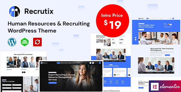 Recrutix Preview Wordpress Theme - Rating, Reviews, Preview, Demo & Download