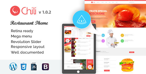 RedChili Preview Wordpress Theme - Rating, Reviews, Preview, Demo & Download