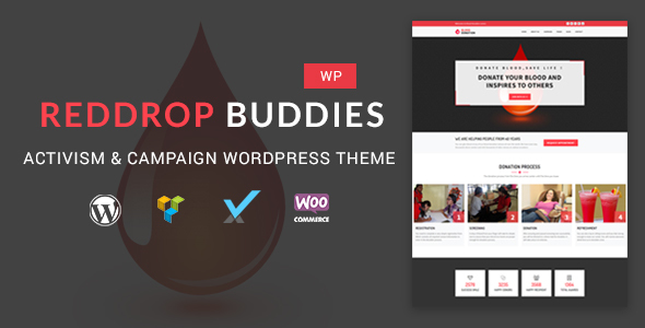 Reddrop Buddies Preview Wordpress Theme - Rating, Reviews, Preview, Demo & Download