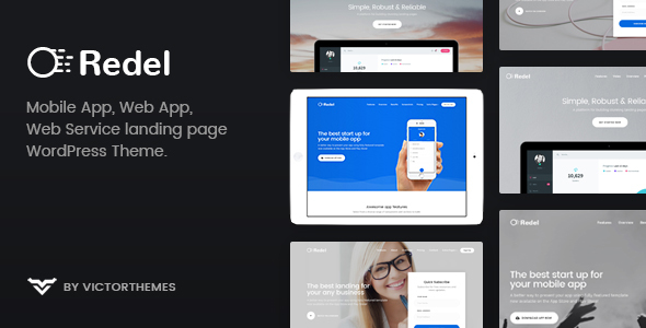 Redel Preview Wordpress Theme - Rating, Reviews, Preview, Demo & Download