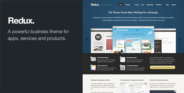 Redux Preview Wordpress Theme - Rating, Reviews, Preview, Demo & Download