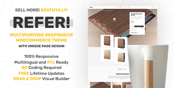 Refer Preview Wordpress Theme - Rating, Reviews, Preview, Demo & Download