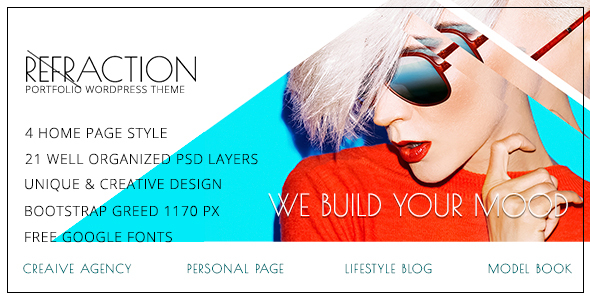 Refraction Preview Wordpress Theme - Rating, Reviews, Preview, Demo & Download